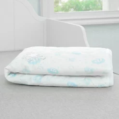 Serta Sheets & Mattress Covers Deluxe Crib Mattress Pad - 100% Waterproof, Quilted Top, Fitted Protective Crib Mattress Pad