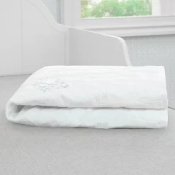 SertaPedic Crib Mattress Liner Pads (Pack Of 2)| Extra Protection For Baby’s Crib With Nanotex Technology| 100% Waterproof (White) Sheets & Mattress Covers