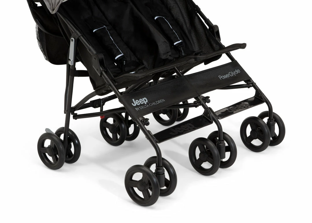 Jeep PowerGlyde Side-by-Side Double Stroller Strollers 9 Jeep PowerGlyde Side-by-Side Double Stroller Strollers