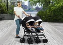 Jeep Strollers PowerGlyde Plus Side X Side Double Stroller