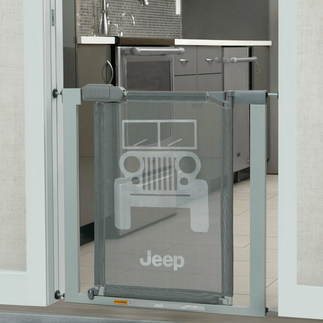 Jeep Adjustable Baby Safety Gate - Easy Fit Pressure Mount Design With Walk-Through Door Sale 6 Jeep Adjustable Baby Safety Gate - Easy Fit Pressure Mount Design With Walk-Through Door Sale