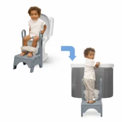 Delta Children Sinks & Potties Little Jon-EE Adjustable Potty Seat And Step Stool