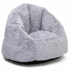 Delta Home Chairs Adult Lounge Chair - Fluffy Foam Filled Chair For Living Rooms & Dorms - Better Than A Bean Bag Chair