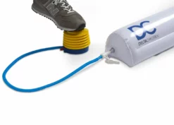 Delta Children Foam Bed Rails Inflatable Bed Rails For Toddlers & Kids With Foot Pump (2 Pack)