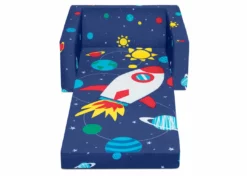 Delta Children Spaceship Cozee Flip Out Chair - 2-in-1 Convertible Chair To Lounger For Kids Kids’ Chairs
