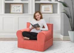 Delta Children Personalization Personalized XL Cozee Foam Chair For Kids - Our Largest Chair