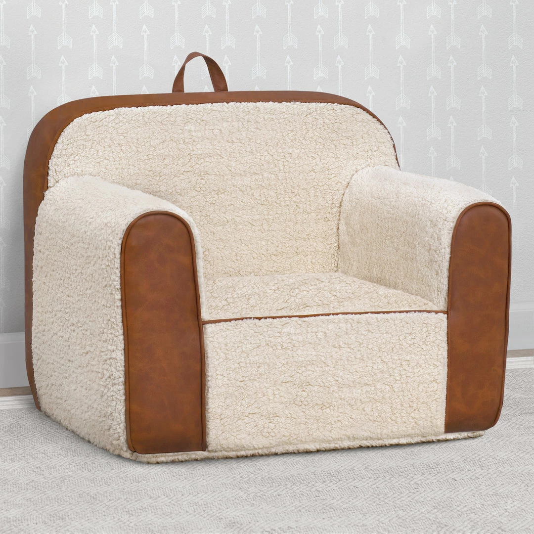 Delta Children Cozee Sherpa And Faux Leather Chair For Kids Kids’ Chairs 7 Delta Children Cozee Sherpa And Faux Leather Chair For Kids Kids’ Chairs