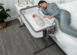 Delta Children Close2Me Bedside Baby Bassinet Bassinets