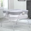 Little Folks By Delta Children Bassinets Twin EZ Fold Ultra Compact Double Bassinet