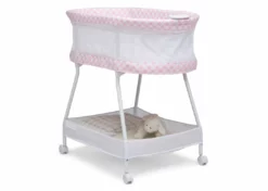 Delta Children Bassinets Sweet Dreams Bassinet With Airflow Mesh