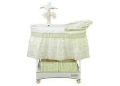 Delta Children Deluxe Gliding Bassinet