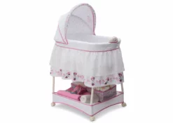 Delta Children Minnie Boutique Gliding Bassinet