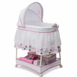 Delta Children Minnie Boutique Gliding Bassinet
