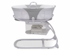 Delta Children Bassinets 2-in-1 Moses Basket Bedside Bassinet Sleeper