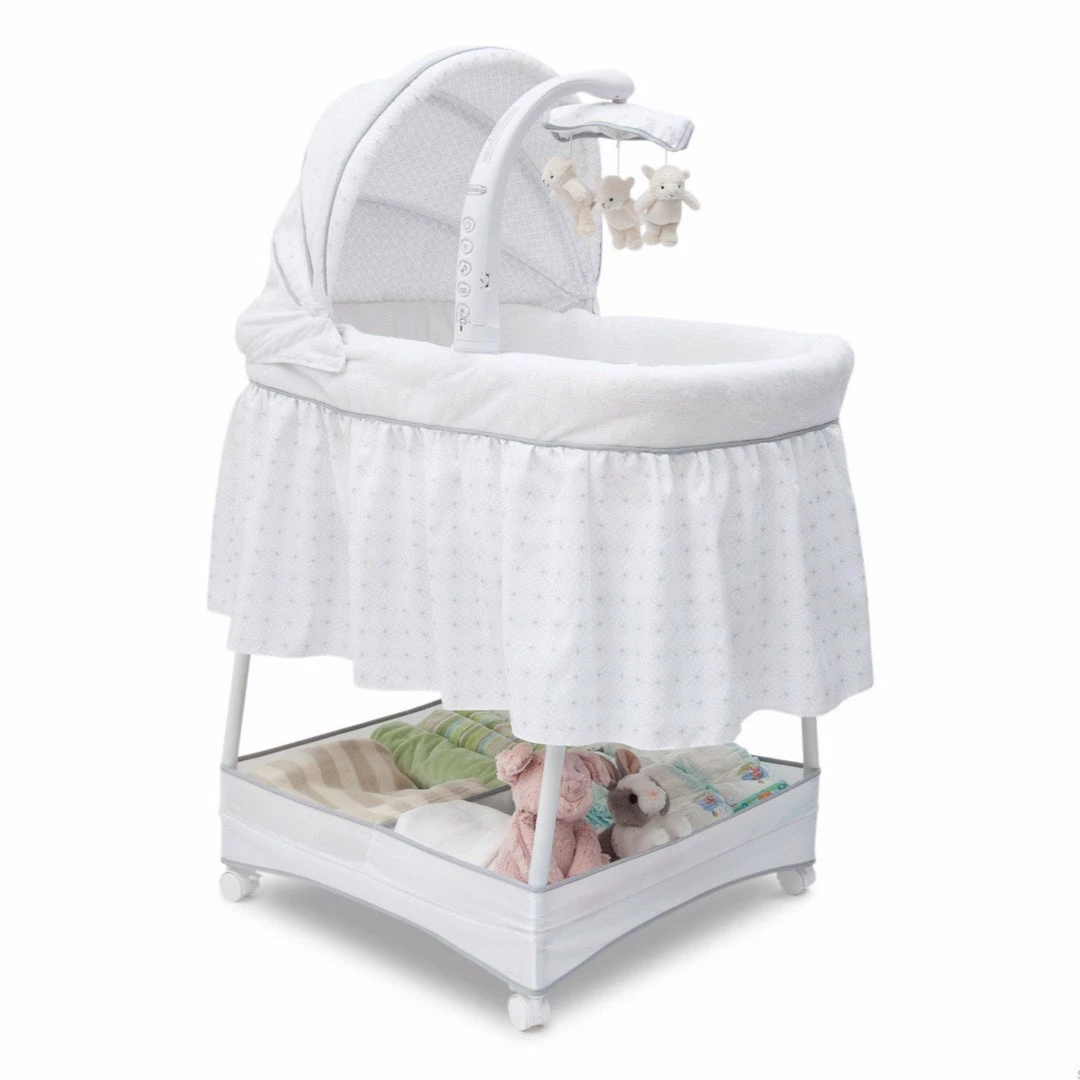 Simmons Kids Slumber Time Elite Gliding Bassinet 3 Simmons Kids Slumber Time Elite Gliding Bassinet