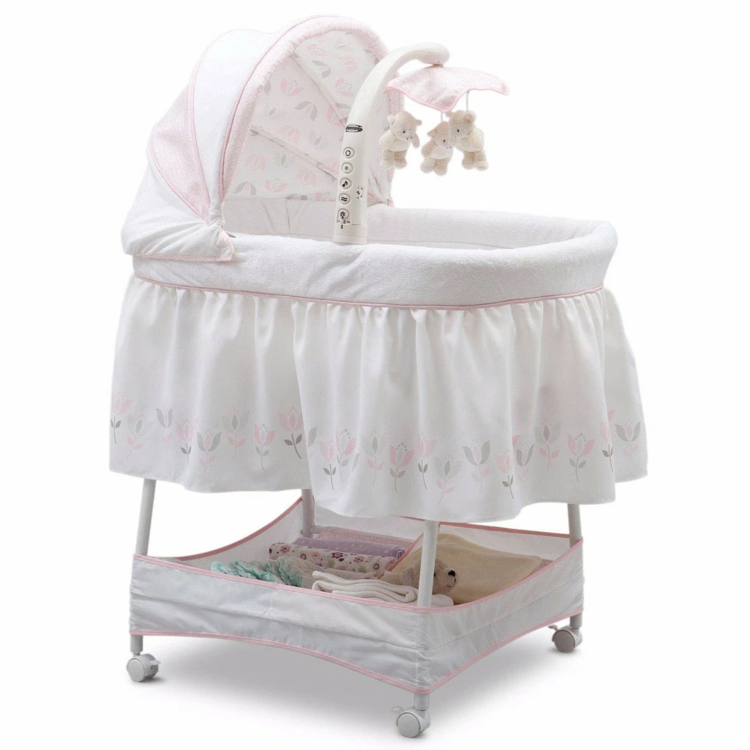Simmons Kids Slumber Time Elite Gliding Bassinet 19 Simmons Kids Slumber Time Elite Gliding Bassinet
