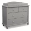 Simmons Kids Dressers & Changing Tables Belmont 4 Drawer Dresser With Changing Top