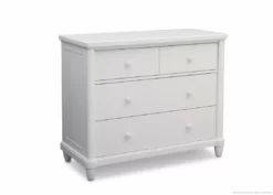 Simmons Kids Dressers & Changing Tables Belmont 4 Drawer Dresser With Changing Top