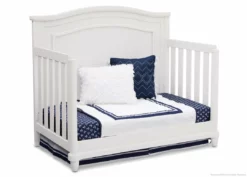 Simmons Kids Baby Cribs Belmont 4-in-1 Convertible Crib
