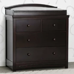 Simmons Kids Emma 4 Drawer Dresser With Changing Top Dressers & Changing Tables