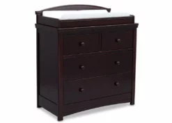 Simmons Kids Emma 4 Drawer Dresser With Changing Top Dressers & Changing Tables