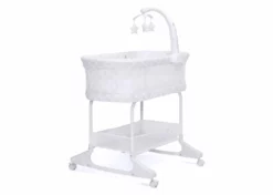 Delta Children Bassinets SleepCool Rocking Bassinet With Airflow Mesh