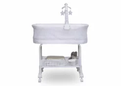 Delta Children Bassinets SleepCool Rocking Bassinet With Airflow Mesh