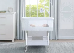 Nod Bassinet - Smart Sleeper Compatible With Amazon Alexa, Google Assistant And Delta Children Connect App Bassinets