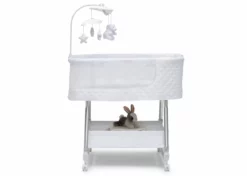 Nod Bassinet - Smart Sleeper Compatible With Amazon Alexa, Google Assistant And Delta Children Connect App Bassinets