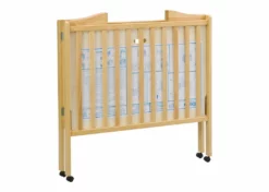 Delta Children Folding Portable Mini Baby Crib With 1.5-inch Mattress Baby Cribs