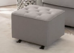Delta Children Emma Diamond Tufted Nursery Gliding Ottoman 24 Delta Children Emma Diamond Tufted Nursery Gliding Ottoman