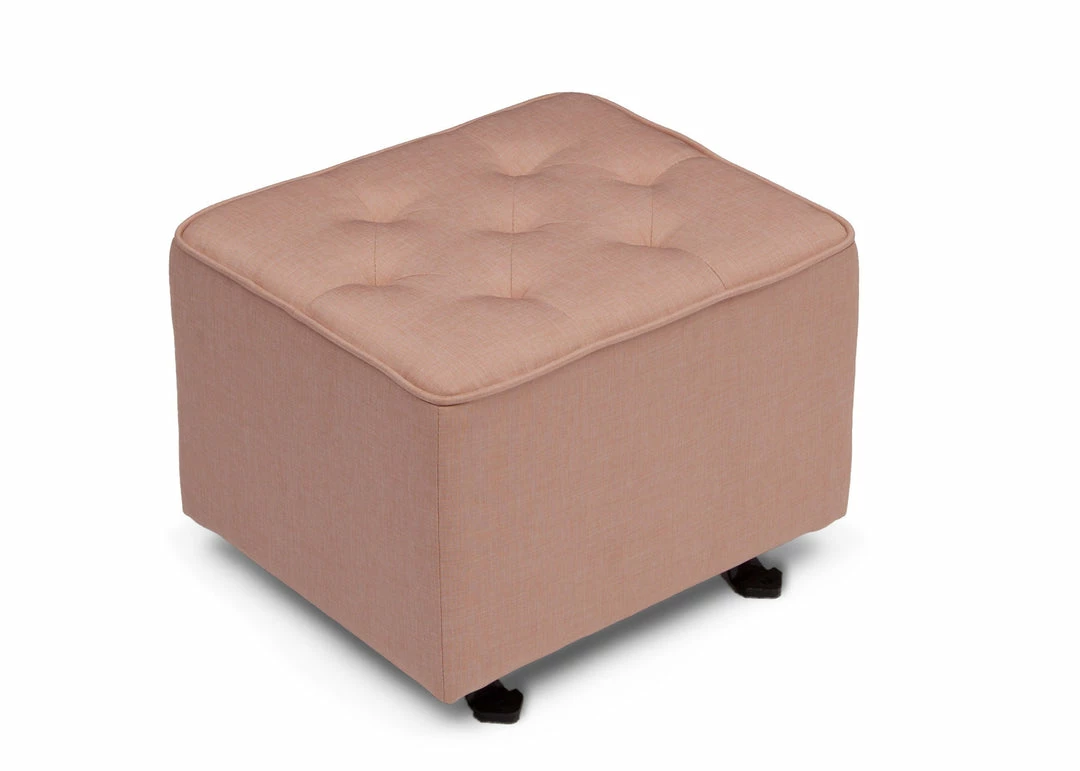 Delta Children Emma Diamond Tufted Nursery Gliding Ottoman 4 Delta Children Emma Diamond Tufted Nursery Gliding Ottoman