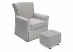 Delta Children Tufted Nursery Gliding Ottoman Gliders & Rocking Chairs