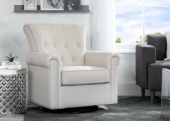 Delta Children Gliders & Rocking Chairs Harper Nursery Glider Swivel Rocker Chair