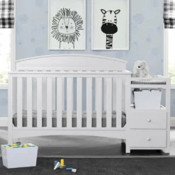 Delta Children Abby Crib N Changer