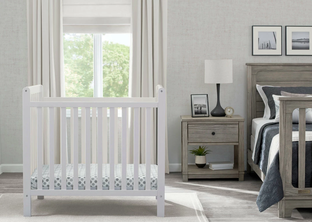 Delta Children Classic Mini Crib With 2.75-inch Mattress - Convertible To Twin Bed Baby Cribs 14 Delta Children Classic Mini Crib With 2.75-inch Mattress - Convertible To Twin Bed Baby Cribs