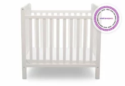 Delta Children Classic Mini Crib With 2.75-inch Mattress - Convertible To Twin Bed Baby Cribs 42 Delta Children Classic Mini Crib With 2.75-inch Mattress - Convertible To Twin Bed Baby Cribs