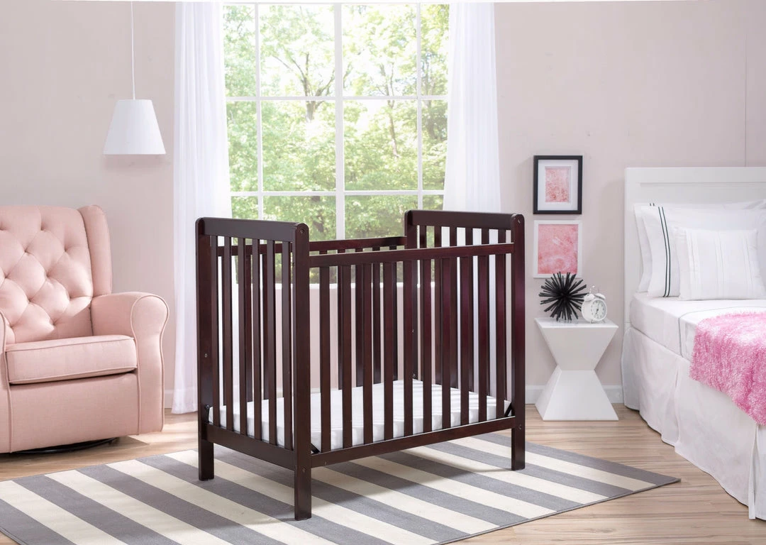 Delta Children Classic Mini Crib With 2.75-inch Mattress - Convertible To Twin Bed Baby Cribs 22 Delta Children Classic Mini Crib With 2.75-inch Mattress - Convertible To Twin Bed Baby Cribs