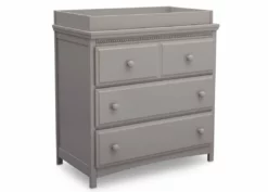 Delta Children Emerson 3 Drawer Dresser With Changing Top Dressers & Changing Tables