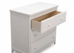 Delta Children Emerson 3 Drawer Dresser With Changing Top Dressers & Changing Tables