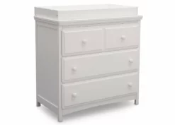 Delta Children Emerson 3 Drawer Dresser With Changing Top Dressers & Changing Tables