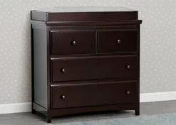 Delta Children Emerson 3 Drawer Dresser With Changing Top Dressers & Changing Tables