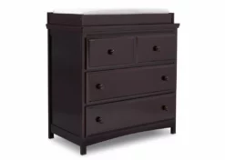 Delta Children Emerson 3 Drawer Dresser With Changing Top Dressers & Changing Tables