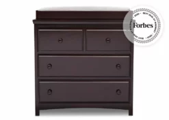 Delta Children Emerson 3 Drawer Dresser With Changing Top Dressers & Changing Tables