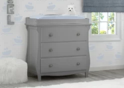 Delta Children Dressers & Changing Tables Lancaster 3 Drawer Dresser With Changing Top
