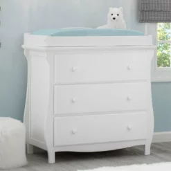 Delta Children Dressers & Changing Tables Lancaster 3 Drawer Dresser With Changing Top