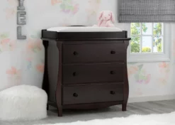 Delta Children Dressers & Changing Tables Lancaster 3 Drawer Dresser With Changing Top