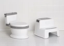 Delta Children Sales 18 Delta Children Kid Size Potty And Step Stool 2-Piece Set