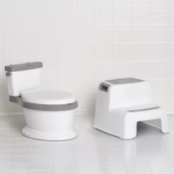 Delta Children Kid Size Potty And Step Stool 2-Piece Set