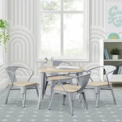 Delta Children Table & Chair Sets Bistro Table And 4 Chair Set